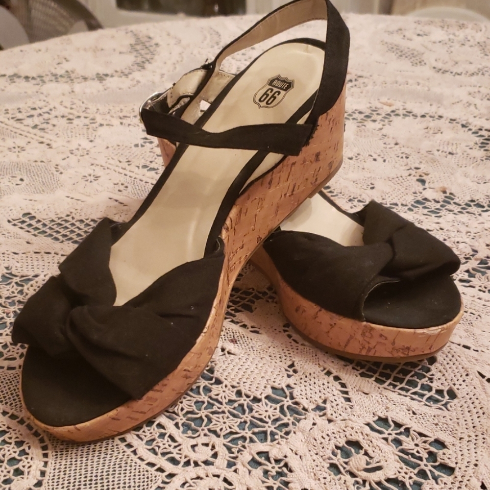Black  Sandals